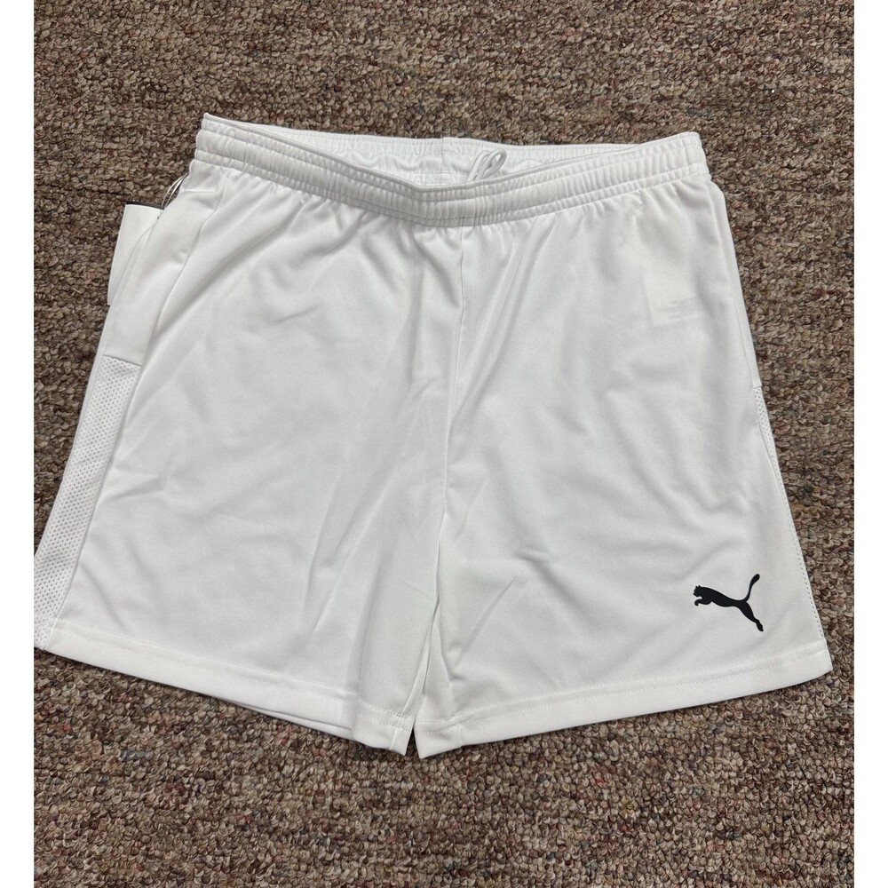 Puma Kids White Soccer Short NWT size XS